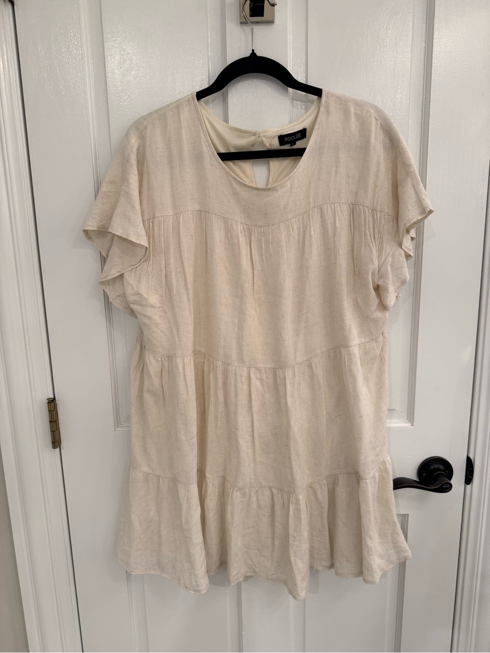 Roolee cream tunic dress